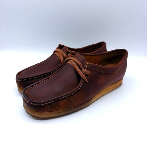 Clarks Originals Women’s Wallabee Beeswax Leather size 9 - Picture 7 of 8